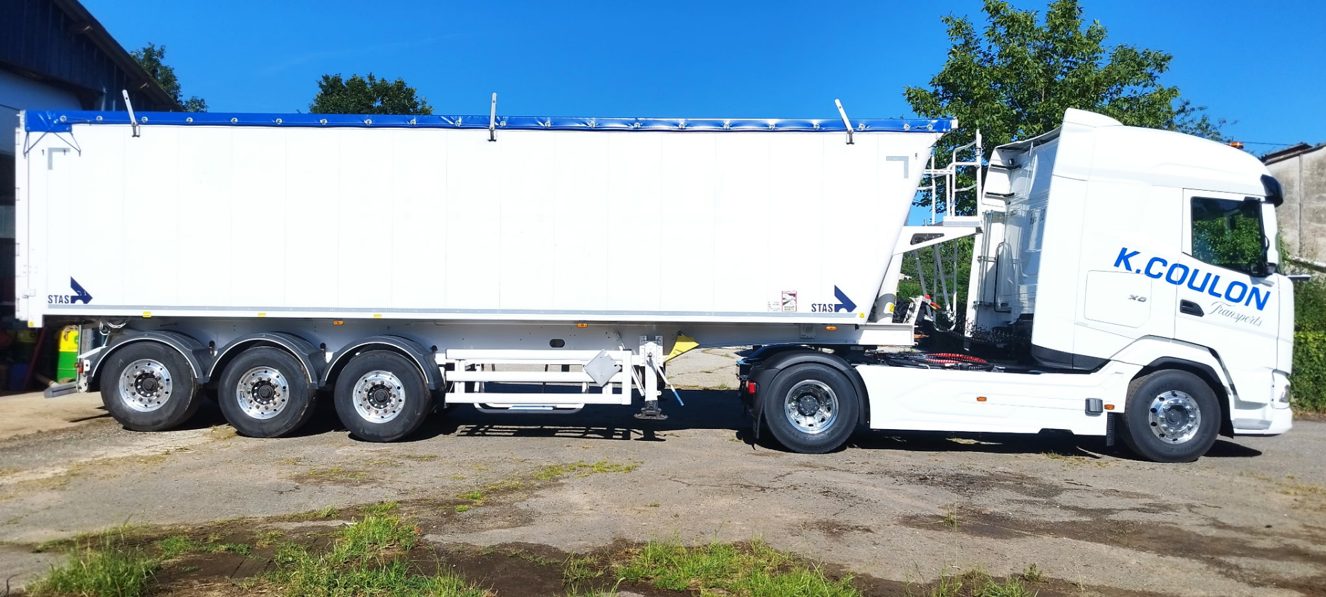 Ensemble benne K.Coulon Transports
